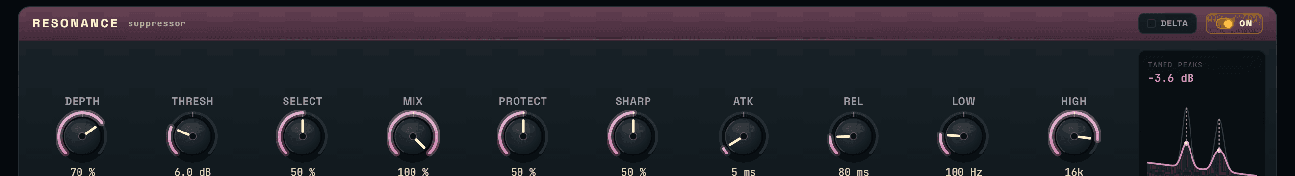Aura — the resonance taming module
